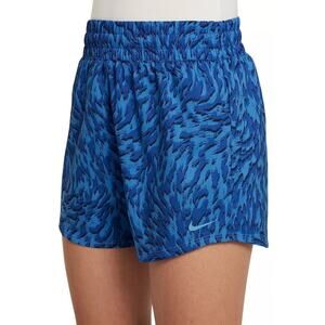 Nike Girls' One Woven High Rise Printed Shorts Size Med.